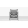 Source Furniture Dynasty Club Chair Silver Gray Back - Source Furniture Dynasty Club Chair Silver Gray Back