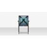 Source Furniture Dynasty Dining Arm Chair Black Back