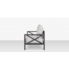Source Furniture Dynasty Loveseat White Side