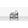 Source Furniture Dynasty Loveseat White Side - Source Furniture Dynasty Loveseat White Side