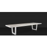 Source Furniture Dynasty XL Mega Dining Table Top Front Angle
