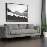 Sunpan Josie Sofa in Nepal Pebble - Lifestyle - Sunpan Josie Sofa in Nepal Pebble - Lifestyle