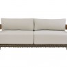 Sunpan Potenza Sofa - Palazzo Cream - Front Angle