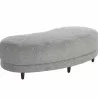 Sunpan Lobo Bench Husky Grey - Back Side Angle - Sunpan Lobo Bench Husky Grey - Back Side Angle
