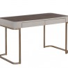 Sunpan Jamille Desk - Front Side Angle