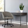 Sunpan Thatcher Office Chair - Antique Grey - Lifestyle