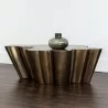 Sunpan Lynx Coffee Table in Antique Bronze - Lifestyle - Sunpan Lynx Coffee Table in Antique Bronze - Lifestyle