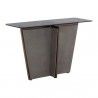 Sunpan Paros Console Table - Front Side Angle