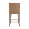 Performance Bisque French Linen, Ivanhoe-Toast, Natural Gray Ash - Back Angle