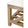 Essentials for Living Spruce Coffee Table - Closeup Top Angle