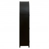 Essentials for Living Toulouse Display Cabinet - Side Angle