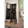 Bianca Jewelry Armoire Cheval Mirror - Open - Bianca Jewelry Armoire Cheval Mirror - Open