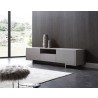 Noah Tv Unit In In Dark Grey Oak Veneer - Lifestyle