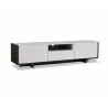 Noah Tv Unit In In Grey Oak Veneer - Angled - Noah Tv Unit In In Grey Oak Veneer - Angled