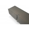 Elena TV Stand in Gray- closer view 1