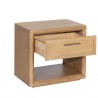 Sunpan Oakville Nightstand - Front Side Opened Angle