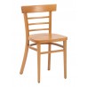 European Beechwood Wood Dining Chair - ECO-05S - Walnut 