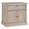 Essentials For Living Eden 1-Drawer 2-Door Nightstand - Angled