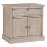 Essentials For Living Eden 1-Drawer 2-Door Nightstand - Angled