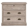 Essentials For Living Eden 3-Drawer Nightstand - Front