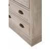 Essentials For Living Eden 3-Drawer Nightstand - Edge Close-up