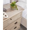 Essentials For Living Eden 3-Drawer Nightstand - Top Angled Lifestyle Shot
