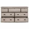 Essentials For Living Eden 7-Drawer Media Dresser - Front with Opened Drawer - Essentials For Living Eden 7-Drawer Media Dresser - Front with Opened Drawer