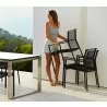 Cane-Line Edge Armchair, Stackable Lobby View - Cane-Line Edge Armchair, Stackable Lobby View