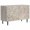 Sunpan Lisboa Sideboard - Front Side Angle - Sunpan Lisboa Sideboard - Front Side Angle