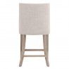 LiveSmart Peyton-Pearl, Performance Bisque French Linen, Natural Gray Ash - Back Angle