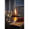 Outdoor Greatroom Company Intrigue TableTop Fire Feature Mounts - Lifestyle