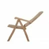 Anderson Teak Katana Recliner Folding Armchair with 27" Round Folding Table and Katana Foot Stool 8 - Anderson Teak Katana Recliner Folding Armchair with 27" Round Folding Table and Katana Foot Stool 8