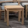 Modway Marina Outdoor Patio Teak Side Table - Natural - Lifestyle - Modway Marina Outdoor Patio Teak Side Table - Natural - Lifestyle