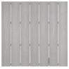 Modway Maine Outdoor Patio Bar Table in White Light Gray - Top Angle