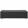 Modway Convene Outdoor Patio Coffee Table - Espresso - Front Angle - Modway Convene Outdoor Patio Coffee Table - Espresso - Front Angle