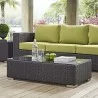 Modway Convene Outdoor Patio Coffee Table - Espresso - Lifestyle - Modway Convene Outdoor Patio Coffee Table - Espresso - Lifestyle