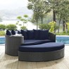 Modway Sojourn Outdoor Patio Sunbrella® Daybed in Canvas Navy - Lifestyle