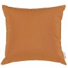 Modway Convene Two Piece Outdoor Patio Pillow Set in Orange - Front Angle
