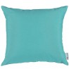 Modway Convene Two Piece Outdoor Patio Pillow Set in Turquoise - Front Angle