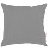Modway Summon 2 Piece Outdoor Patio Sunbrella® Pillow Set in Gray - Front Angle