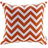Modway Convene 8 Piece Outdoor Patio Sofa Set in Espresso Red - Pillow - Front Angle