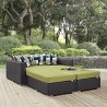 Modway Convene 4 Piece Outdoor Patio Daybed - Lifestyle