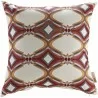 Modway Convene 9 Piece Outdoor Patio Sectional Set - Espresso Mocha - Pillow in Front Angle - Modway Convene 9 Piece Outdoor Patio Sectional Set - Espresso Mocha - Pillow in Front Angle