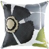 Modway Summon 5 Piece Outdoor Patio Sunbrella® Sectional Set - Canvas Antique Beige - Pillow in Front Angle
