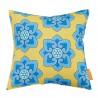 Modway Modway Two Piece Outdoor Patio Pillow Set in Cornflower - Front Angle