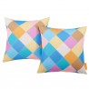 Modway Modway Two Piece Outdoor Patio Pillow Set in Diamond - Set in Front Angle