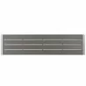 Modway Shore 3 Piece Outdoor Patio Aluminum Dining Set - Silver Gray - Chair in Top Angle - Modway Shore 3 Piece Outdoor Patio Aluminum Dining Set - Silver Gray - Chair in Top Angle