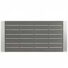 Modway Shore 7 Piece Outdoor Patio Aluminum Dining Set - Silver Gray - Table in Top Angle - Modway Shore 7 Piece Outdoor Patio Aluminum Dining Set - Silver Gray - Table in Top Angle