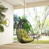 Modway Whisk Outdoor Patio Swing Chair Without Stand in Peridot - Lifestyle