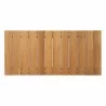 Modway Bayport Outdoor Patio Teak Coffee Table - Natural - Top Angle - Modway Bayport Outdoor Patio Teak Coffee Table - Natural - Top Angle